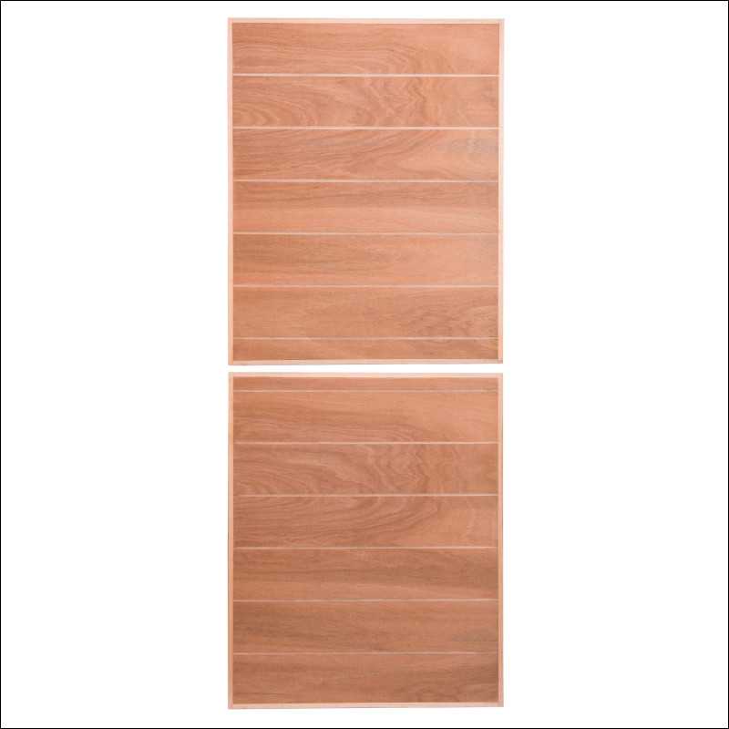 Horizontal Slatted Marine Ply Stable Door - 813 x 2032