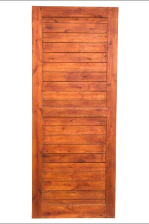 External | Framed Horizontal Slatted | Hardwood