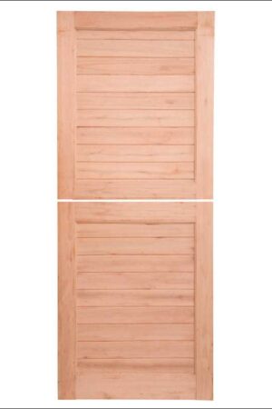 External | Framed Horizontal Slatted Stable | Saligna