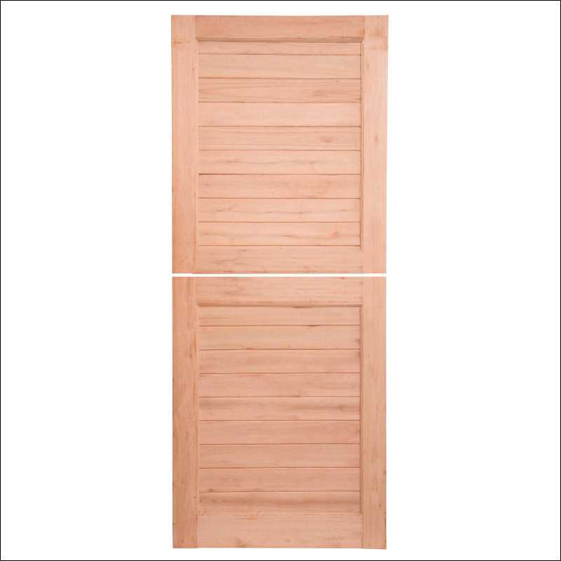 External | Framed Horizontal Slatted Stable | Saligna